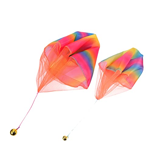 Yardwe 2Stücke Fallschirm Für Handgeschmissenes Outdoor Geschenkspielzeug Mitgebsel Für Kindergeburtstage Fördert Kreativität Und Motorische Fähigkeiten Yardwe 2Stücke Fallschirm Für Handgeschmissenes Outdoor Geschenkspielzeug Mitgebsel Für Kindergeburtstage Fördert Kreativität Und Motorische Fähigkeiten von Yardwe