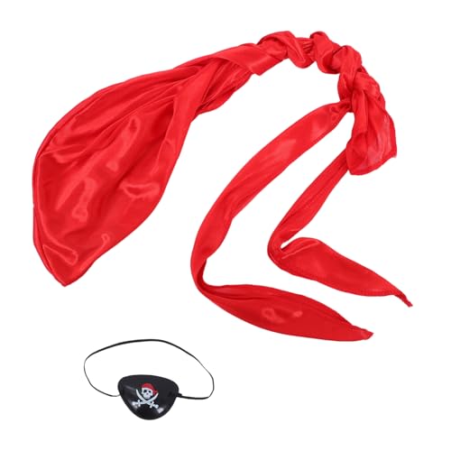 Yardwe 3satz Piratenzubehör Für Junge Mädchen Mit Stirnband Maske Und Halstuch Verkleidungsset Für Piratenparty Halloweenkostüm Und Themengeburtstag Aus Hautfreundlichen Materialien Yardwe 3satz Piratenzubehör Für Junge Mädchen Mit Stirnband Maske Und Halstuch Verkleidungsset Für Piratenparty Halloweenkostüm Und Themengeburtstag Aus Hautfreundlichen Materialien von Yardwe