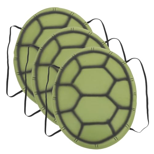 Yardwe 3 Stück Halloween-kostümrequisiten aus Schildkrötenpanzer, Cosplay-Performance-zubehör, Eva-Panzer für Kinder Und Erwachsene Yardwe 3 Stück Halloween-kostümrequisiten aus Schildkrötenpanzer, Cosplay-Performance-zubehör, Eva-Panzer für Kinder Und Erwachsene von Yardwe