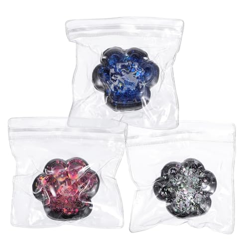 Yardwe 3 Stück Teiliges Katzenpfoten aus Robustem TPR Weiche Stressabbau für Teenager und Erwachsene Leichtes Tragbares Sensorikspielzeug und Geschenkidee Yardwe 3 Stück Teiliges Katzenpfoten aus Robustem TPR Weiche Stressabbau für Teenager und Erwachsene Leichtes Tragbares Sensorikspielzeug und Geschenkidee von Yardwe