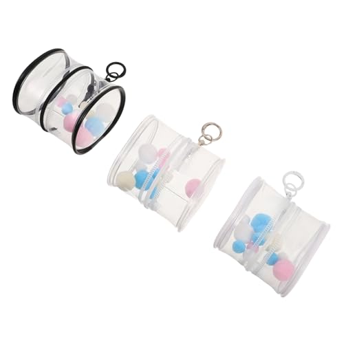 Yardwe 3 Stück Teiliges Transparentes Figuren Aufbewahrungsset aus Langlebigem PVC mit Schlüsselanhänger Klarem Sichtfenster und Praktischem Hängeorganizer in und Transparent Yardwe 3 Stück Teiliges Transparentes Figuren Aufbewahrungsset aus Langlebigem PVC mit Schlüsselanhänger Klarem Sichtfenster und Praktischem Hängeorganizer in und Transparent von Yardwe