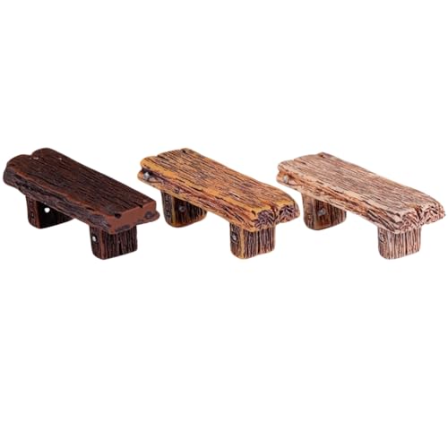 Yardwe 3 stücke Sukkulenten Ornament Mini Pflanzen Dekor Harz Handwerk Garten Bänke für Draußen Feengärten Miniatur Park Bank für Handwerk Mini Haus Dekor Spielzeug Holz Yardwe 3 stücke Sukkulenten Ornament Mini Pflanzen Dekor Harz Handwerk Garten Bänke für Draußen Feengärten Miniatur Park Bank für Handwerk Mini Haus Dekor Spielzeug Holz von Yardwe