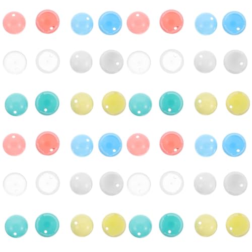 Yardwe 30 Stück Kapseln für Verkaufsautomaten: 15 mm kleine Leere Spielzeugkapseln, durchsichtige farbige Kaugummiautomatenbehälter aus Kunststoff für Spielzeug, Süßigkeiten, Partygeschenke Yardwe 30 Stück Kapseln für Verkaufsautomaten: 15 mm kleine Leere Spielzeugkapseln, durchsichtige farbige Kaugummiautomatenbehälter aus Kunststoff für Spielzeug, Süßigkeiten, Partygeschenke von Yardwe