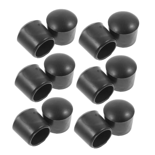 Yardwe 32 Stück Kicker Zubehör Kickertischstangen Plastikschraubenkappen Foosball -Endhülle TIPP -Protektoren Austausch von Tischfußballteilen Teile für Fußballtische PVC Schwarz Yardwe 32 Stück Kicker Zubehör Kickertischstangen Plastikschraubenkappen Foosball -Endhülle TIPP -Protektoren Austausch von Tischfußballteilen Teile für Fußballtische PVC Schwarz von Yardwe