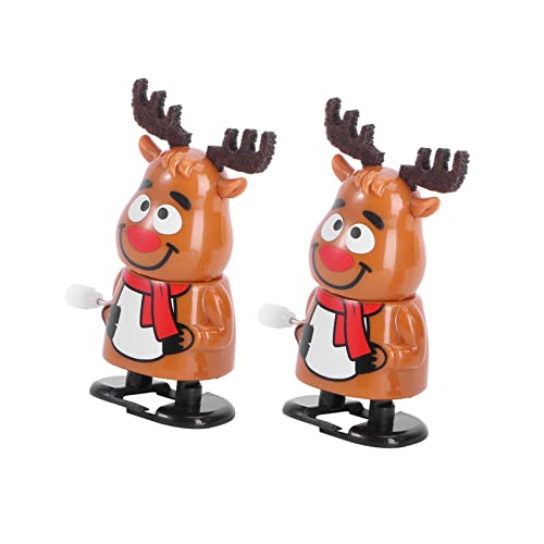 Yardwe 4 Stck Aufziehbare Weihnachts Rentier Spielzeuge mit Schal Mitgebsel Lustige Laufende Dekofiguren für Kinderzimmer und Weihnachtsfeier Zufällige Farbe Zufällige Farbe Yardwe 4 Stck Aufziehbare Weihnachts Rentier Spielzeuge mit Schal Mitgebsel Lustige Laufende Dekofiguren für Kinderzimmer und Weihnachtsfeier Zufällige Farbe Zufällige Farbe von Yardwe