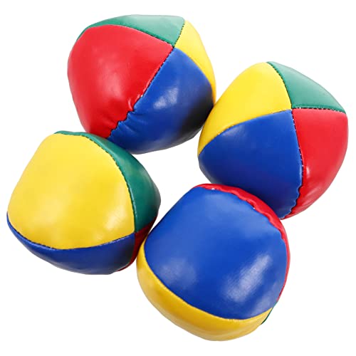 Yardwe 4 Stück Jonglierball Zirkusball Spielzeug Für Kinder Outdoor Spielzeug Pu Ball Zirkuszubehör Jonglierball Spielzeug 5 cm Jonglierbälle Jonglierspielzeug Jonglierzubehör von Yardwe