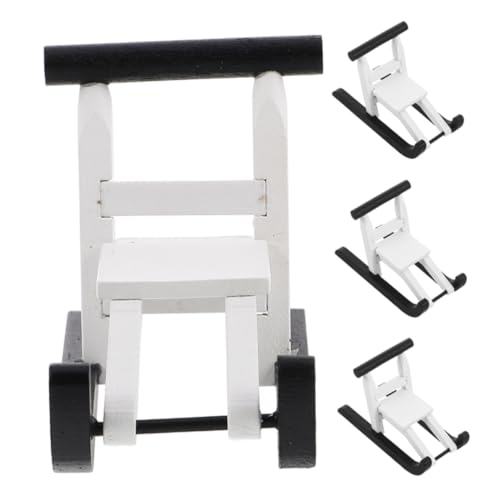 Yardwe 4 Stück Mini Holzschlitten Detaillierte Leichte Weihnachtsdeko für Tisch Puppenhaus Christbaumschmuck Realistische Miniatur-Schlittenfiguren in Naturholzoptik Yardwe 4 Stück Mini Holzschlitten Detaillierte Leichte Weihnachtsdeko für Tisch Puppenhaus Christbaumschmuck Realistische Miniatur-Schlittenfiguren in Naturholzoptik von Yardwe