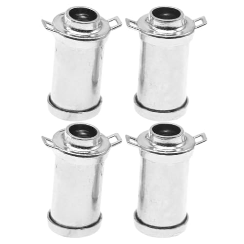 Yardwe 4 Stück Mini-Milchkännchen – Vintage Puppenhaus Mini-Milchkännchen, Requisiten zum Rollenspiel – Retro-Sahnedose aus Metalllegierung, Miniatur-Küchendekor-Zubehör für die Tiny House-Szene Yardwe 4 Stück Mini-Milchkännchen – Vintage Puppenhaus Mini-Milchkännchen, Requisiten zum Rollenspiel – Retro-Sahnedose aus Metalllegierung, Miniatur-Küchendekor-Zubehör für die Tiny House-Szene von Yardwe