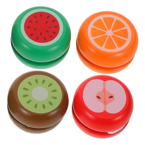 Yardwe 4 Stück Teiliges Holz-yoyo für Langlebige Handliche Spielzeugbälle für Anfänger Fördert Hand-Auge-koordination Vielseitig für Partygeschenke Vorschule und Freizeitspaß im Freien Yardwe 4 Stück Teiliges Holz-yoyo für Langlebige Handliche Spielzeugbälle für Anfänger Fördert Hand-Auge-koordination Vielseitig für Partygeschenke Vorschule und Freizeitspaß im Freien von Yardwe