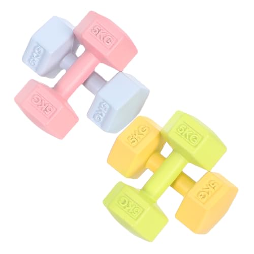 Yardwe 4 Stück Teiliges Miniatur-Dollhouse-hanteln- Leichte Langlebige Mini-sportgeräte für Kleine Fitness-deko für Puppenhaus-Spiel und Motorische Yardwe 4 Stück Teiliges Miniatur-Dollhouse-hanteln- Leichte Langlebige Mini-sportgeräte für Kleine Fitness-deko für Puppenhaus-Spiel und Motorische von Yardwe