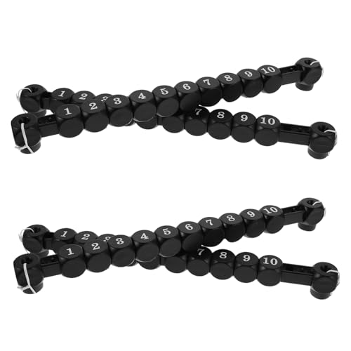 Yardwe 4 Stück Teiliges Tischfußball-zählerset Präzise Score Counter Installieren für Tischkicker und Airhockey Zubehör für Geselliges und Wettbewerbsorientierte Matches Yardwe 4 Stück Teiliges Tischfußball-zählerset Präzise Score Counter Installieren für Tischkicker und Airhockey Zubehör für Geselliges und Wettbewerbsorientierte Matches von Yardwe