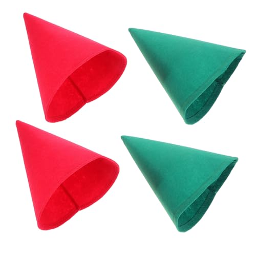 Yardwe 4 Stück Teiliges Zwergen Zipfelmützen aus Filz Verstellbare Elf Kostüm Hüte für Erwachsene und Robuste Weihnachts Halloween Party Kopfbedeckung Vielseitige Fasching Accessoires Yardwe 4 Stück Teiliges Zwergen Zipfelmützen aus Filz Verstellbare Elf Kostüm Hüte für Erwachsene und Robuste Weihnachts Halloween Party Kopfbedeckung Vielseitige Fasching Accessoires von Yardwe