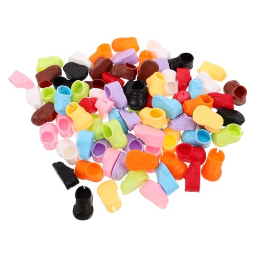 Yardwe 40 Paare Mini Puppenschuhe Flache Kunststoffschuhe Bunte Kurze Boots Puppenhaus Dekor Simulation Schuh Ersatz Zubehör für Anziehspielzeug Yardwe 40 Paare Mini Puppenschuhe Flache Kunststoffschuhe Bunte Kurze Boots Puppenhaus Dekor Simulation Schuh Ersatz Zubehör für Anziehspielzeug von Yardwe