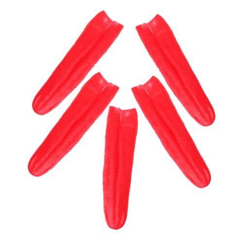 Yardwe 5 Stück Teiliges Realistische Weiche Rote Künstliche Deko Halloween Requisiten für Gruselige Verkleidungen Bühne Karneval Sicher für Erwachsene Yardwe 5 Stück Teiliges Realistische Weiche Rote Künstliche Deko Halloween Requisiten für Gruselige Verkleidungen Bühne Karneval Sicher für Erwachsene von Yardwe