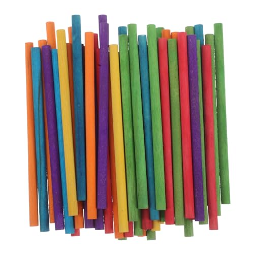 Yardwe 50 Stück Farbstifte Jumbo-Bastelstöcke orangefarbene Holzstabnägel Rhythmus-Musikstöcke Musikstäbe aus Hartholz Basteldübel Wachsstäbchen für hölzern Yardwe 50 Stück Farbstifte Jumbo-Bastelstöcke orangefarbene Holzstabnägel Rhythmus-Musikstöcke Musikstäbe aus Hartholz Basteldübel Wachsstäbchen für hölzern von Yardwe