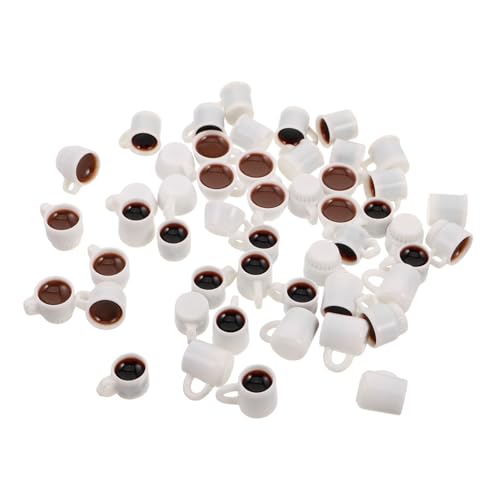 Yardwe 50 Stück Kleine Kaffeetassen Puppenhaus Kaffeetasse Kaffeetasse Miniatur Harz Mini Party Dekoration Miniatur Küchenzubehör Lebensmittelmodell DIY Yardwe 50 Stück Kleine Kaffeetassen Puppenhaus Kaffeetasse Kaffeetasse Miniatur Harz Mini Party Dekoration Miniatur Küchenzubehör Lebensmittelmodell DIY von Yardwe