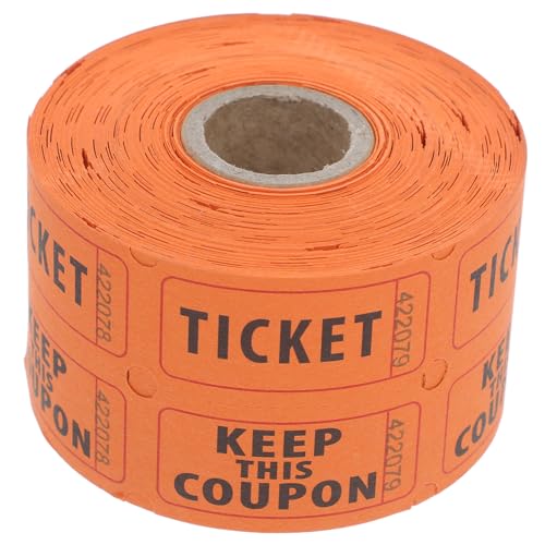 Yardwe 500 Stück Nummerierte Doppelte Raffle Tickets Orange Vielseitig für Veranstaltungen Partys und Tombolas mit Gäste kontaktfeld für Fundraiser Eintritt und Gewinnspiele Yardwe 500 Stück Nummerierte Doppelte Raffle Tickets Orange Vielseitig für Veranstaltungen Partys und Tombolas mit Gäste kontaktfeld für Fundraiser Eintritt und Gewinnspiele von Yardwe