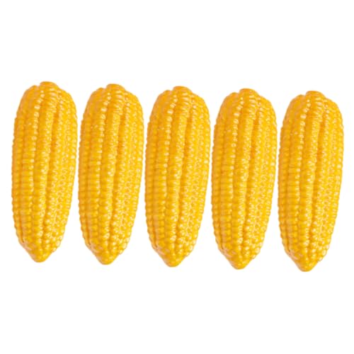 Yardwe 5Stücke Teiliges Simulierte Maismodelle Realistische Kunstmais Dekorationen aus Schaumstoff für Fotografie Unterricht und Spielzeug Sicher und Langlebig für Junge Mädchen Yardwe 5Stücke Teiliges Simulierte Maismodelle Realistische Kunstmais Dekorationen aus Schaumstoff für Fotografie Unterricht und Spielzeug Sicher und Langlebig für Junge Mädchen von Yardwe
