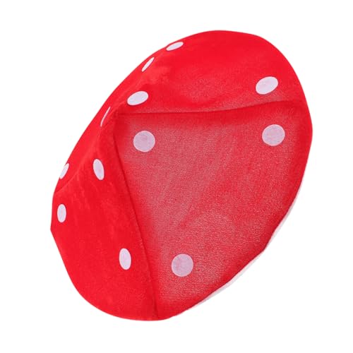 Yardwe 6 Stück Rote Pilzhüte mit Elastischem Band Lustige Kinderkostüm mützen für Halloween Party und Cosplay Bequeme Passform Auffälliges Accessoire für Kreative Verkleidungen Yardwe 6 Stück Rote Pilzhüte mit Elastischem Band Lustige Kinderkostüm mützen für Halloween Party und Cosplay Bequeme Passform Auffälliges Accessoire für Kreative Verkleidungen von Yardwe