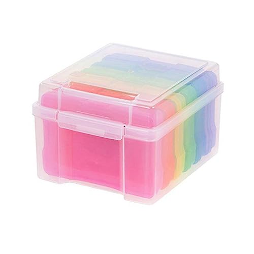 Yardwe 6 Teiliges Set Grußkarten Organizer Mit Trennfächern Transparente Aus Für Fotos Und Scrapbooking Ideal Für Karten Und Erinnerungen von Yardwe