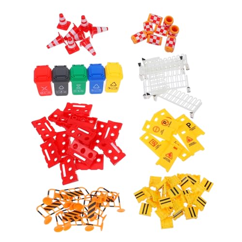 Yardwe 67 Stück Teiliges Miniatur verkehrskegel Abs Pädagogisches Straßenschild Fördert Kognitive Entwicklung und Verkehrssicherheit für Rollenspiele und Lernaktivitäten Yardwe 67 Stück Teiliges Miniatur verkehrskegel Abs Pädagogisches Straßenschild Fördert Kognitive Entwicklung und Verkehrssicherheit für Rollenspiele und Lernaktivitäten von Yardwe