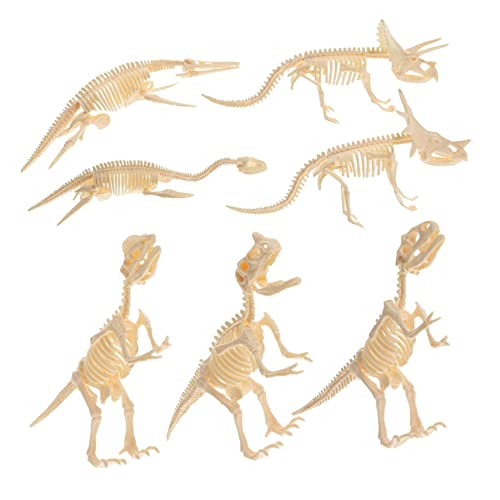 Yardwe 7Stücke Selbstgemacht Dinosaurier Skelett Modell für Kinder Dinosaurierspielzeug Realistische Dinosaurier Figuren Kreatives Bastelspielzeug für Geburtstagsfeiern und Lernspiele Yardwe 7Stücke Selbstgemacht Dinosaurier Skelett Modell für Kinder Dinosaurierspielzeug Realistische Dinosaurier Figuren Kreatives Bastelspielzeug für Geburtstagsfeiern und Lernspiele von Yardwe