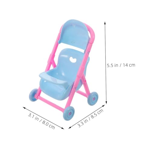 Yardwe 8 Stück Teiliges Mini Puppenwagen Lebensnaher Puppenbuggy aus Kunststoff Detailgetreues Tragbares für Geeignet für Rollenspiele und Puppenhäuser Leicht zu Reinigen Yardwe 8 Stück Teiliges Mini Puppenwagen Lebensnaher Puppenbuggy aus Kunststoff Detailgetreues Tragbares für Geeignet für Rollenspiele und Puppenhäuser Leicht zu Reinigen von Yardwe