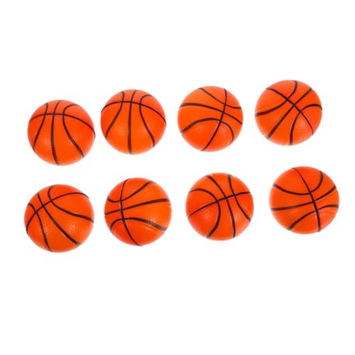 Yardwe 8 Stück Teiliges PU Schaumbasketbälle Mini Stressbälle für Weiche Elastische Entspannungsspielzeuge Greifkraft und Motorik für Sportpartys und Stressabbau Yardwe 8 Stück Teiliges PU Schaumbasketbälle Mini Stressbälle für Weiche Elastische Entspannungsspielzeuge Greifkraft und Motorik für Sportpartys und Stressabbau von Yardwe