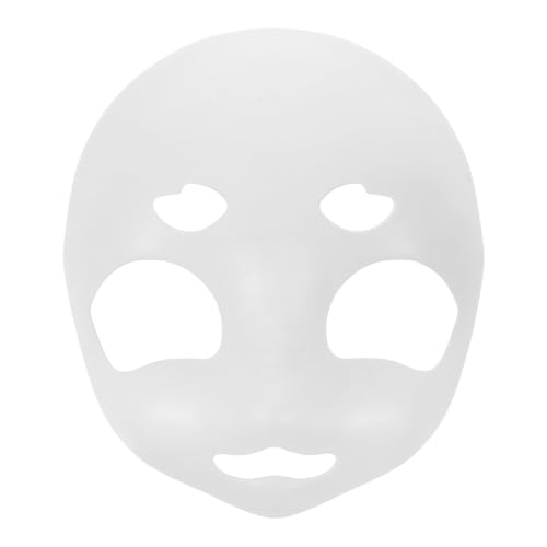 Yardwe Blanko-Maske in Weiß: Unbemalte Cosplay-Maske für selbstgemachtes Tierkostüm für Halloween, Karneval und Maskenpartys Yardwe Blanko-Maske in Weiß: Unbemalte Cosplay-Maske für selbstgemachtes Tierkostüm für Halloween, Karneval und Maskenpartys von Yardwe