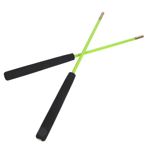 Yardwe Chinesische -Diabolostäbe 2 Stück Diabolo-Handstäbe Ersatz Für Diabolo-Saiten-Jonglier-Diabolostab Zum Spielen Von -Bällen Grün 35 cm von Yardwe