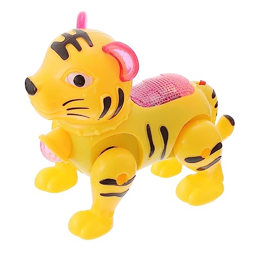 Yardwe Elektrisches Tiger Luminöses Musikspielzeug Automatischem Perfektes für Jahr des Tigers Zufällige Farbe Zufällige Farbe Yardwe Elektrisches Tiger Luminöses Musikspielzeug Automatischem Perfektes für Jahr des Tigers Zufällige Farbe Zufällige Farbe von Yardwe
