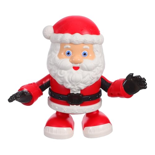 Yardwe Elektrisches Weihnachtsmann-Ornament: Tanzende Weihnachtsmannpuppe mit Musik, elektrisches Weihnachtsspielzeug, Partygeschenk für Kinder, ohne Batterie Yardwe Elektrisches Weihnachtsmann-Ornament: Tanzende Weihnachtsmannpuppe mit Musik, elektrisches Weihnachtsspielzeug, Partygeschenk für Kinder, ohne Batterie von Yardwe