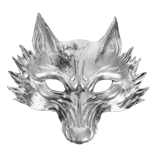 Yardwe Fuchs-Cosplay-Maske: Halloween-Tiermaske – Realistisches Fuchs-Kostümzubehör für Halloween-Partys, Maskeraden, Karneval, Verkleidungen, Cosplay-Requisiten Yardwe Fuchs-Cosplay-Maske: Halloween-Tiermaske – Realistisches Fuchs-Kostümzubehör für Halloween-Partys, Maskeraden, Karneval, Verkleidungen, Cosplay-Requisiten von Yardwe