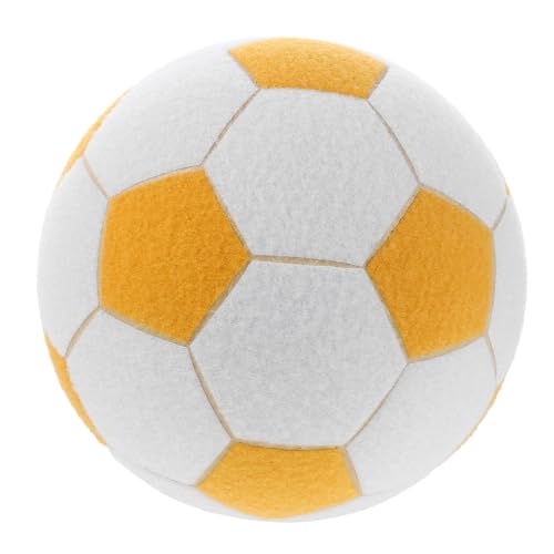 Yardwe Fußball Weicher Aufblasbarer Ball Fußball-trainingsball Fußballziele Innenfußballspiel Spiel Mit Klebrigen Bällen Weicher Fußballkugel Gefühlt Gelb Yardwe Fußball Weicher Aufblasbarer Ball Fußball-trainingsball Fußballziele Innenfußballspiel Spiel Mit Klebrigen Bällen Weicher Fußballkugel Gefühlt Gelb von Yardwe