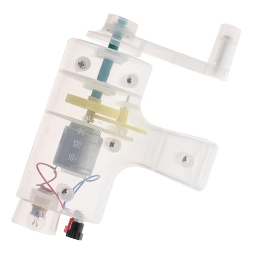 Yardwe Handkurbelgenerator Klein Kompakt Leicht für Physikalische Elektrizitäts experimente Handbetriebener Elektrischer Generator für Wissenschaft und Bildung Yardwe Handkurbelgenerator Klein Kompakt Leicht für Physikalische Elektrizitäts experimente Handbetriebener Elektrischer Generator für Wissenschaft und Bildung von Yardwe