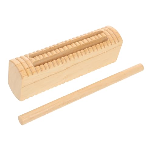 Yardwe Holz Rhythmusblock mit Schlägel Tragbares Percussion-Instrument für Leicht Handpoliert Sicher für Frühkindliche Musikbildung und Gruppenspiel Yardwe Holz Rhythmusblock mit Schlägel Tragbares Percussion-Instrument für Leicht Handpoliert Sicher für Frühkindliche Musikbildung und Gruppenspiel von Yardwe