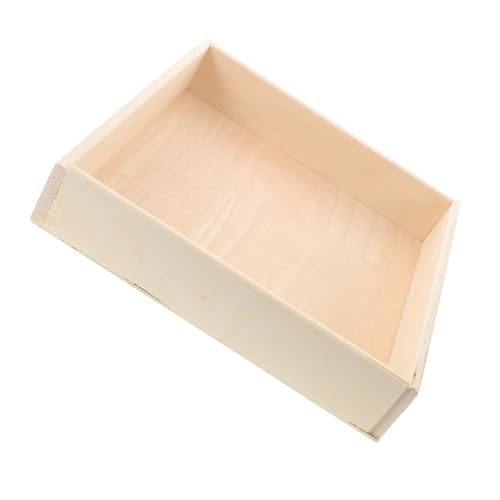 Yardwe Holz Sand Tray Sandspielzeug Quadratischer Desktop Sand Aufbewahrungsbox Montessori Sandkasten für Drinnen Kleine Räume und Spielzimmer Stabil Sicher Organisiert Yardwe Holz Sand Tray Sandspielzeug Quadratischer Desktop Sand Aufbewahrungsbox Montessori Sandkasten für Drinnen Kleine Räume und Spielzimmer Stabil Sicher Organisiert von Yardwe