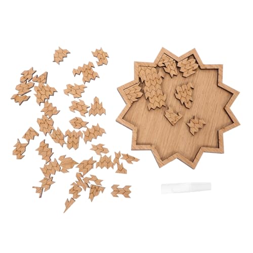 Yardwe Holzpuzzle für Erwachsene Unregelmäßiges Sechseckiges Dekompresionsspielzeug Kreatives Intelligentes Knobelspiel zur Geduld und Konzentrationsförderung Lernspielzeug für Puzzlefans Yardwe Holzpuzzle für Erwachsene Unregelmäßiges Sechseckiges Dekompresionsspielzeug Kreatives Intelligentes Knobelspiel zur Geduld und Konzentrationsförderung Lernspielzeug für Puzzlefans von Yardwe