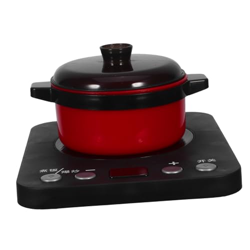 Yardwe Kinderküchenzubehör Simulierter Induktionsherd Spielzeugküchengerät Induktionskochgeschirr Spielzeugküchengeräte Rollenspielküchenzubehör Kinderkochgeschirr Schwarz Yardwe Kinderküchenzubehör Simulierter Induktionsherd Spielzeugküchengerät Induktionskochgeschirr Spielzeugküchengeräte Rollenspielküchenzubehör Kinderkochgeschirr Schwarz von Yardwe