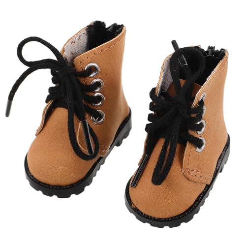 Yardwe Mini Doll Boots Bjd Puppenschuhe Weiche Kleine Stiefel für Puppenhaus Kostümzubehör Sammler Yardwe Mini Doll Boots Bjd Puppenschuhe Weiche Kleine Stiefel für Puppenhaus Kostümzubehör Sammler von Yardwe
