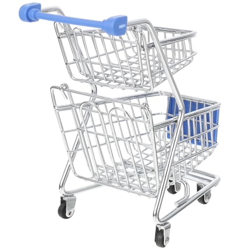 Yardwe Mini Einkaufswagen Dekoration für Kreatives Handcart Modell für Rollenspiele und Stylische Büro und Küchen Dekoration Hochwertige Verarbeitung Korrosionsbeständig Yardwe Mini Einkaufswagen Dekoration für Kreatives Handcart Modell für Rollenspiele und Stylische Büro und Küchen Dekoration Hochwertige Verarbeitung Korrosionsbeständig von Yardwe