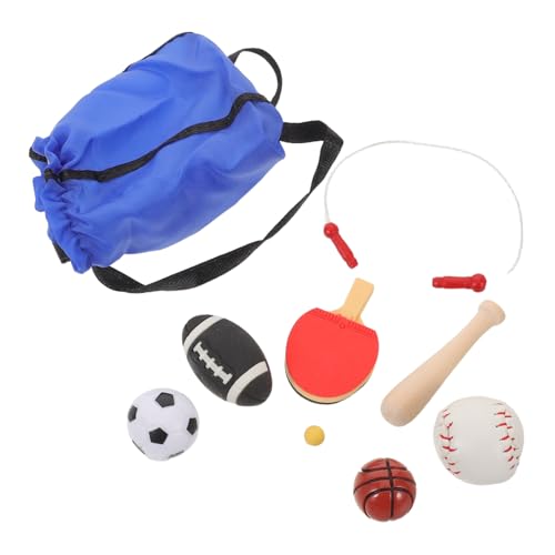 Yardwe Mini Sporting Goods Sportsachen Fotomodell Miniatur-puppenhaus-sportgeräte Sportzubehör Für Puppenstuben Puppenzubehör Mini-hausbedarf Miniaturspielzeug Fußballfigur Harz Yardwe Mini Sporting Goods Sportsachen Fotomodell Miniatur-puppenhaus-sportgeräte Sportzubehör Für Puppenstuben Puppenzubehör Mini-hausbedarf Miniaturspielzeug Fußballfigur Harz von Yardwe