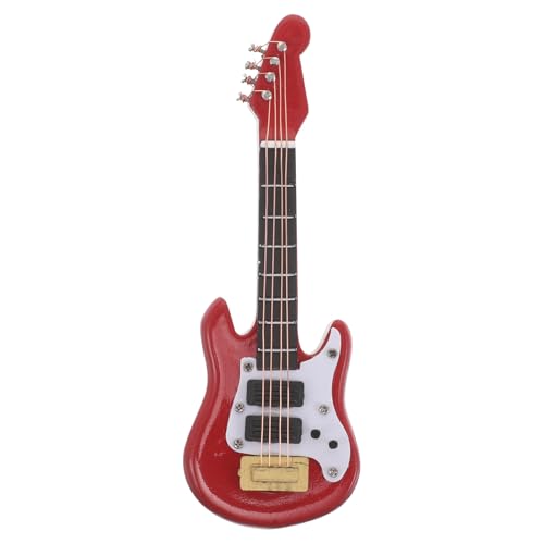 Yardwe Miniatur-Gitarrenmodell: Mini-Konzertgitarre 1:12, Miniaturinstrumente, Bass, Schreibtischdekoration für Puppenhaus-DIY-Projekte, Tischdekoration Yardwe Miniatur-Gitarrenmodell: Mini-Konzertgitarre 1:12, Miniaturinstrumente, Bass, Schreibtischdekoration für Puppenhaus-DIY-Projekte, Tischdekoration von Yardwe