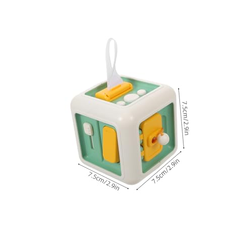 Yardwe Montessori Activity Cube Seitig Montessori Lernwürfel für Kleinkinder Vorschule Reisewürfel Motorik Formenerkennung und Kognitiven Fähigkeiten Yardwe Montessori Activity Cube Seitig Montessori Lernwürfel für Kleinkinder Vorschule Reisewürfel Motorik Formenerkennung und Kognitiven Fähigkeiten von Yardwe