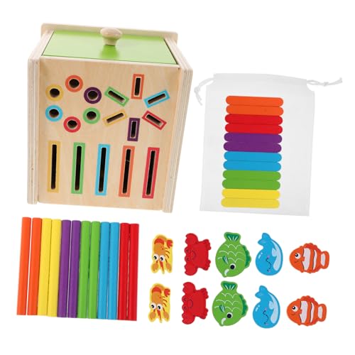 Yardwe Montessori Holz Farb Formensortierspielzeug Stabiles Lernpuzzle für Ab Jahren Farbliches Erkennen und Geometrisches Zuordnen Pädagogisches Montessori aus Robustem Holz Yardwe Montessori Holz Farb Formensortierspielzeug Stabiles Lernpuzzle für Ab Jahren Farbliches Erkennen und Geometrisches Zuordnen Pädagogisches Montessori aus Robustem Holz von Yardwe