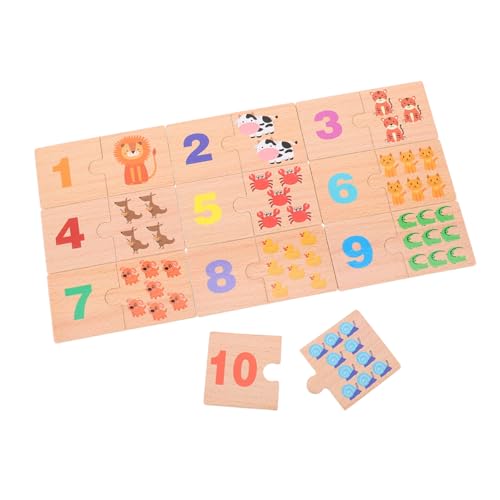 Yardwe Montessori Mathematisches Lernspielzeug Zahlenpuzzle Holzspiel für Vorschulkinder Jahre Frühförderung Zahlenerkennung Zählen Lernen Interaktives Lernspiel Yardwe Montessori Mathematisches Lernspielzeug Zahlenpuzzle Holzspiel für Vorschulkinder Jahre Frühförderung Zahlenerkennung Zählen Lernen Interaktives Lernspiel von Yardwe