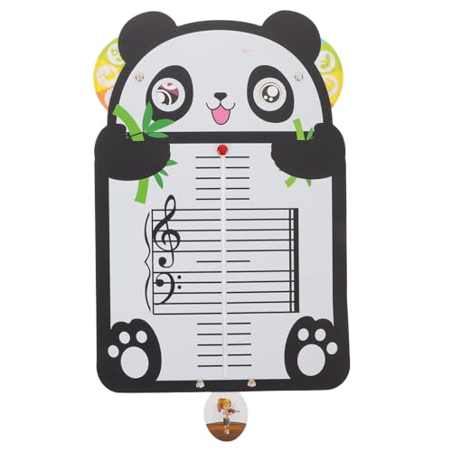 Yardwe Musiknotenkarte: Notentafel für Kinderanfänger – Cartoon-Panda-Rhythmuskarte zum Erlernen der Musiktheorie, Klavierübungen und Vom-Blatt-Spielen Yardwe Musiknotenkarte: Notentafel für Kinderanfänger – Cartoon-Panda-Rhythmuskarte zum Erlernen der Musiktheorie, Klavierübungen und Vom-Blatt-Spielen von Yardwe