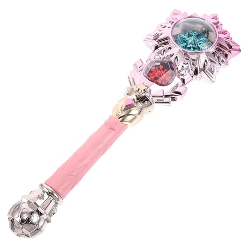 Yardwe Prinzessin Schneeflocke Leuchtstab - Musikalisches Leuchtzepter für Mädchen Cosplay - Feenkostüm Accessoire - Musikstab für Geburtstagsparty Yardwe Prinzessin Schneeflocke Leuchtstab - Musikalisches Leuchtzepter für Mädchen Cosplay - Feenkostüm Accessoire - Musikstab für Geburtstagsparty von Yardwe