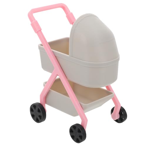 Yardwe Puppenhaus-Kinderwagen-Spielzeug: Hochsimulation 1:12 Miniatur-Kinderwagen für Puppen – für Kinderspiele – Puppenhaus-Dekoration und Zubehör Yardwe Puppenhaus-Kinderwagen-Spielzeug: Hochsimulation 1:12 Miniatur-Kinderwagen für Puppen – für Kinderspiele – Puppenhaus-Dekoration und Zubehör von Yardwe