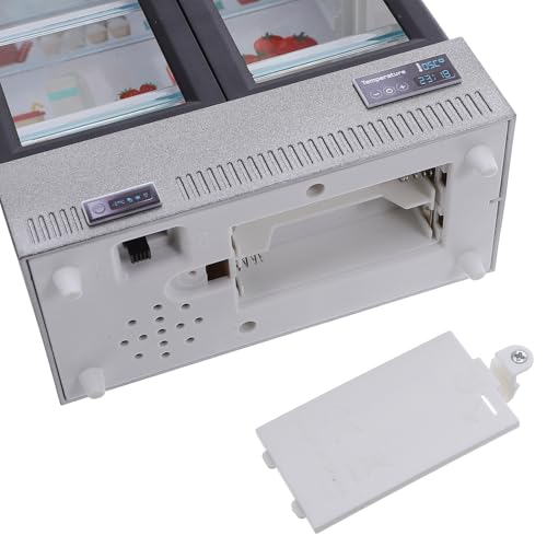 Yardwe Puppenhaus Kühlschrank Miniaturmöbel Doppeltür Mini Kühlschrank Spielzeug Rollenspielgeräte Modell Küchenzubehör Yardwe Puppenhaus Kühlschrank Miniaturmöbel Doppeltür Mini Kühlschrank Spielzeug Rollenspielgeräte Modell Küchenzubehör von Yardwe